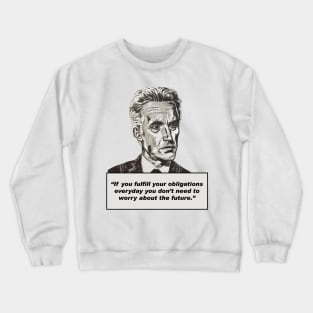 Jordan Peterson Quote #3 (new artwork version) Crewneck Sweatshirt